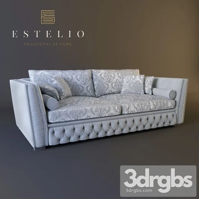 Glance Sofa 3D Model Free