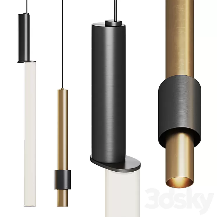 Glane + Larens Pendants by Corner design 3D Model Free