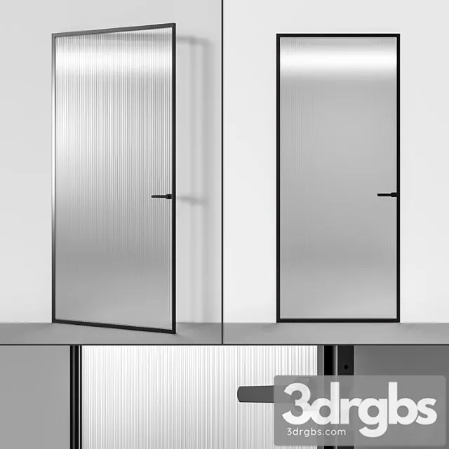 Glas italia interior door 3D Model Free