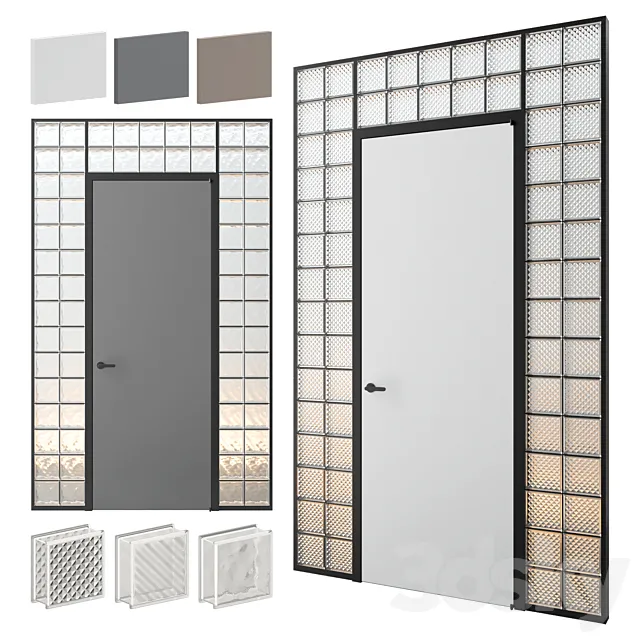 Glass Block Entry 02 Free Download
