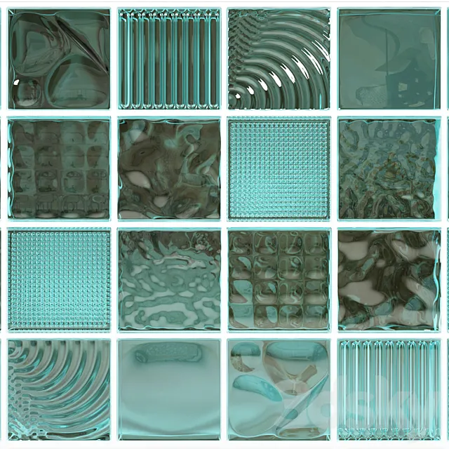 GLASS BRICKS 3DModel