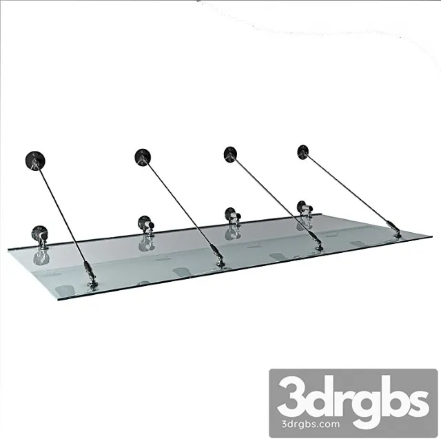 Glass Canopy 3D Model Free