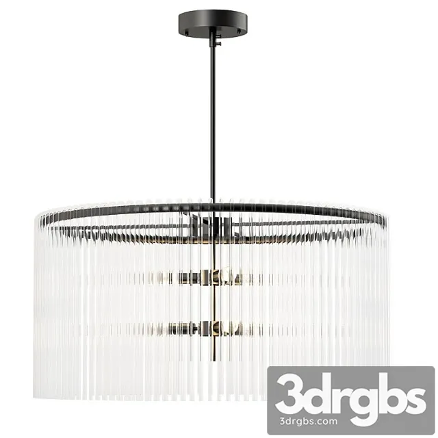 Glass cicles chandelier-