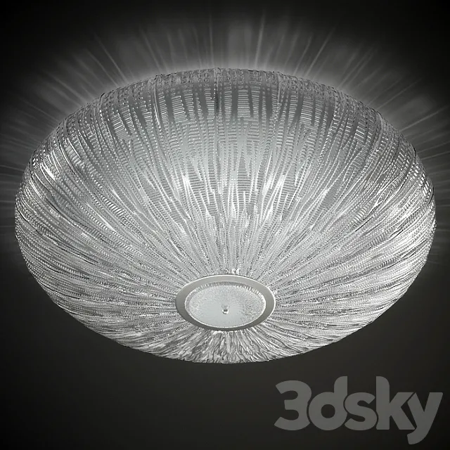 Glass & Glass Chandelier 1414 P CC 3D Model