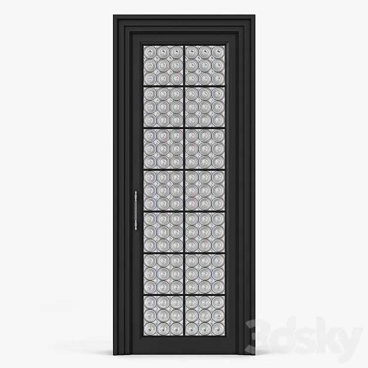 Glass Interior Doors 3D Model