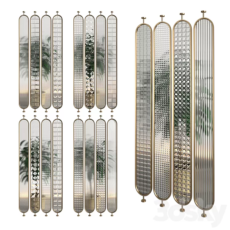 Glass Partition 11 3D Model