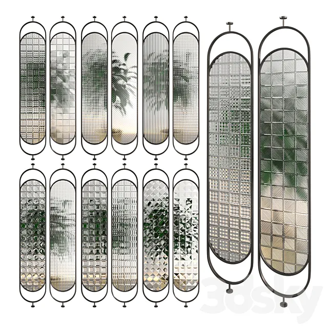 Glass Partition 13 3DModel