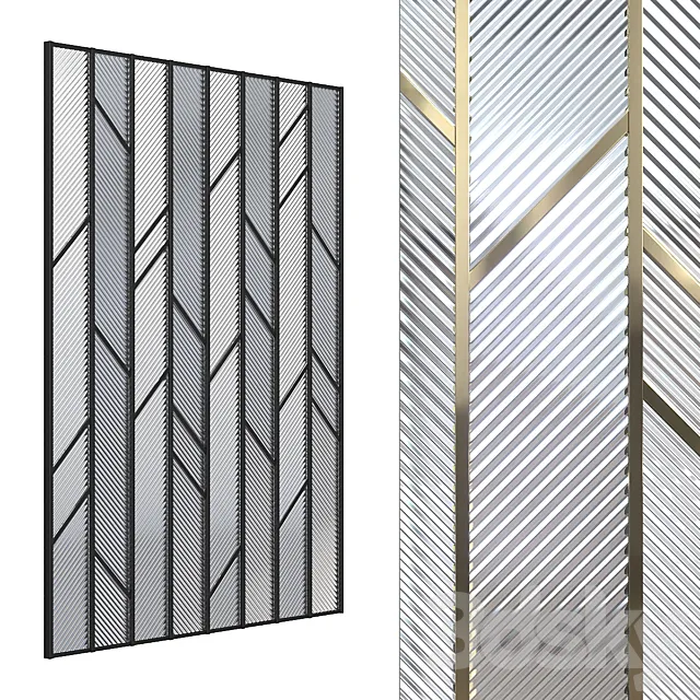 Glass partition 3DModel