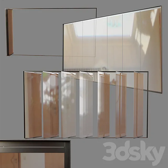 Glass partition movable Free Download