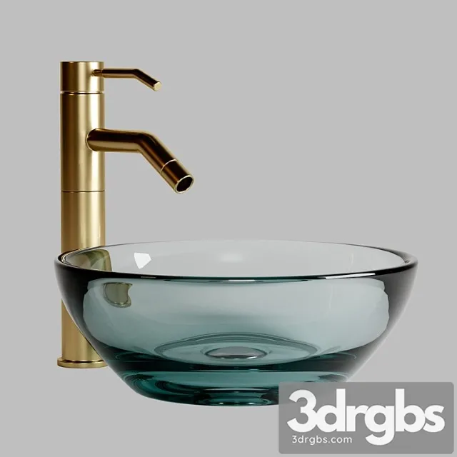 Glass Sink 3D Model Free