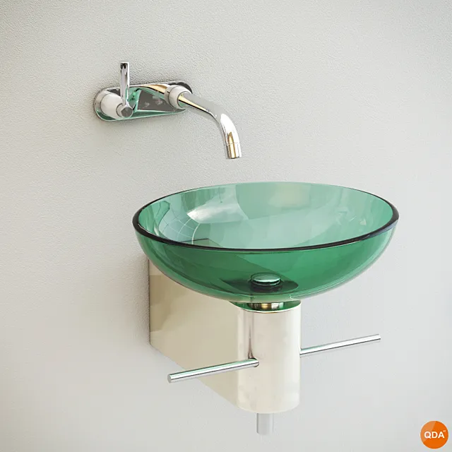 Glass Wash Basin 7 3DModel