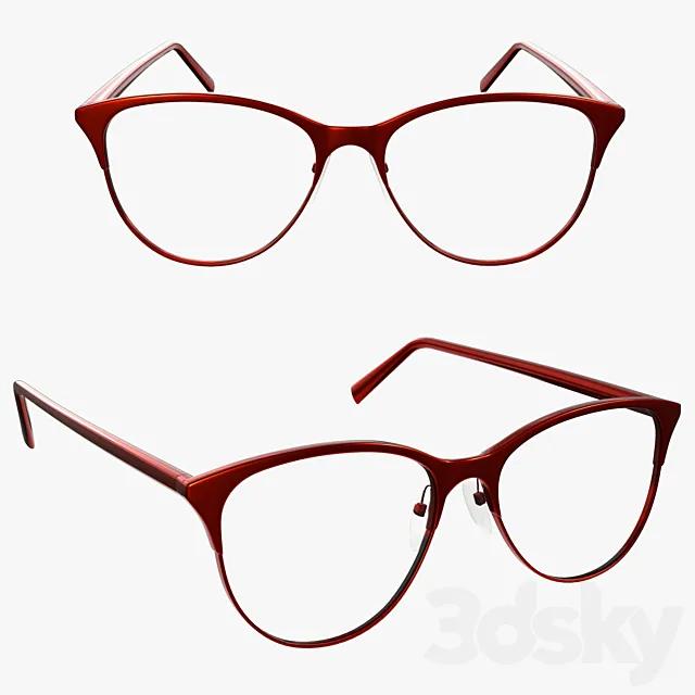 Glasses 3D Model