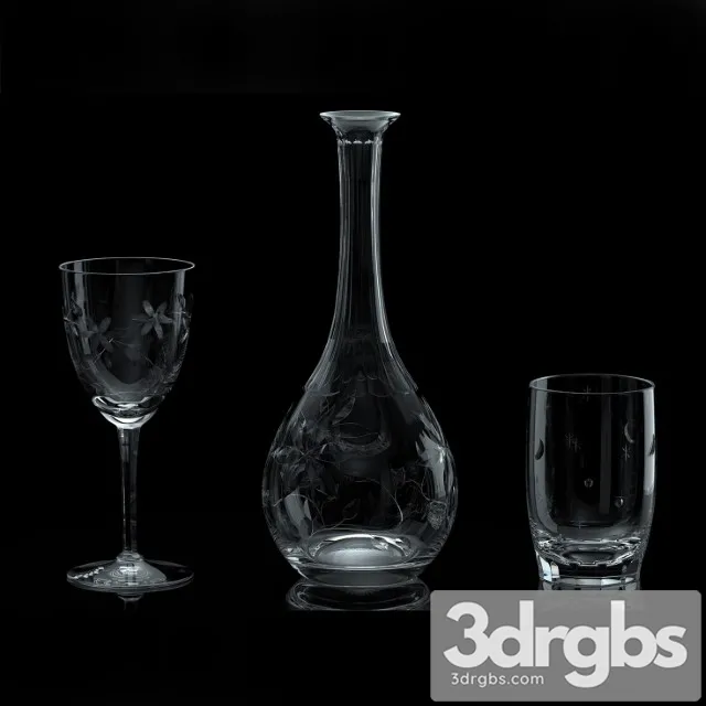 Glassware_3D 3D Model Free