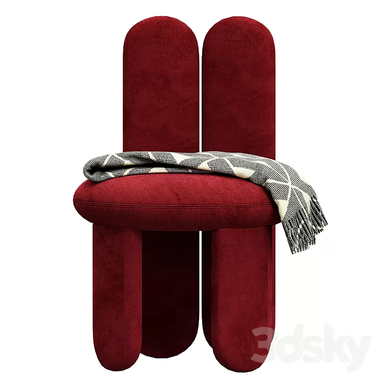 Glazy Chair Gentle 683 by Royal Stranger 3D Model Free