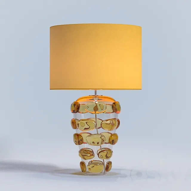 GLB31 BLOB LAMP AMBER 3DModel