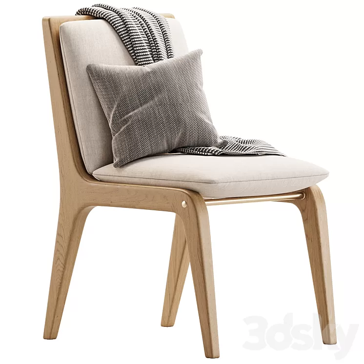 Gleda Dining Chair 3D Model Free