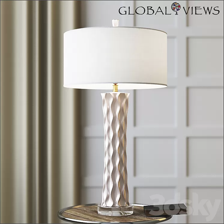 Global Views Ribbon Lamp 3D Model
