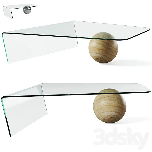 Globe coffee table by Cattelan Italia 3DModel