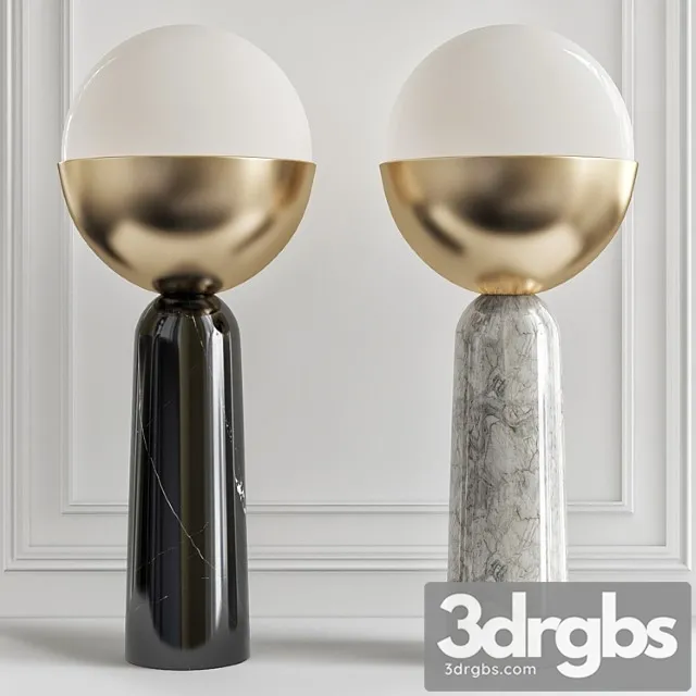 Globe - table lamp 3D Model Free