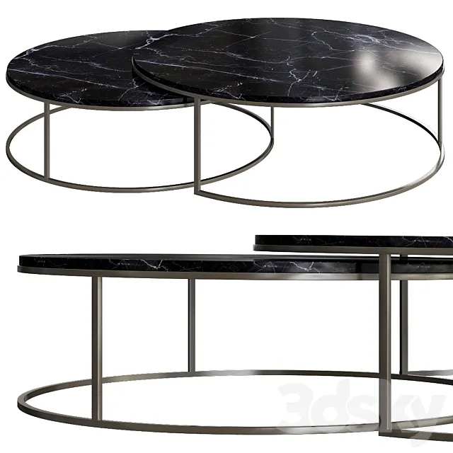 Globe west elle nest coffee table 3DModel