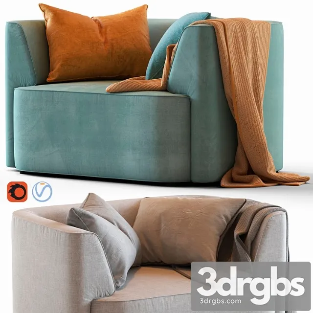 Globewest juno boris armchair 3D Model Free