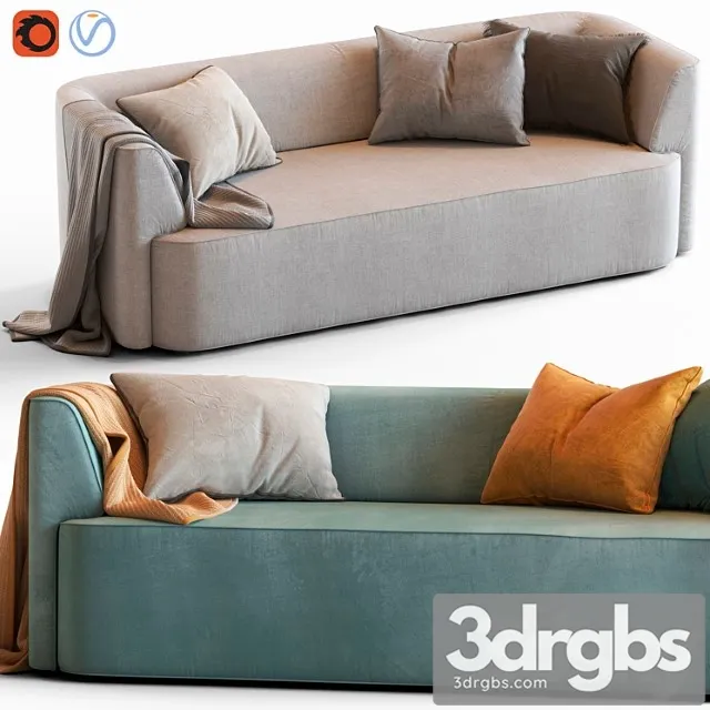 Globewest Juno Boris Sofa 3D Model Free
