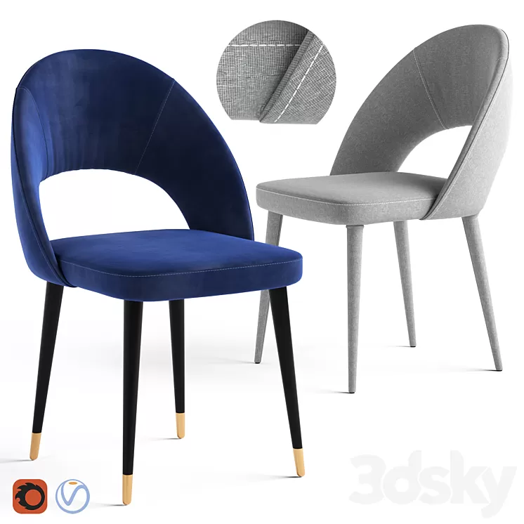 Globewest Lyla Chair 3D Model