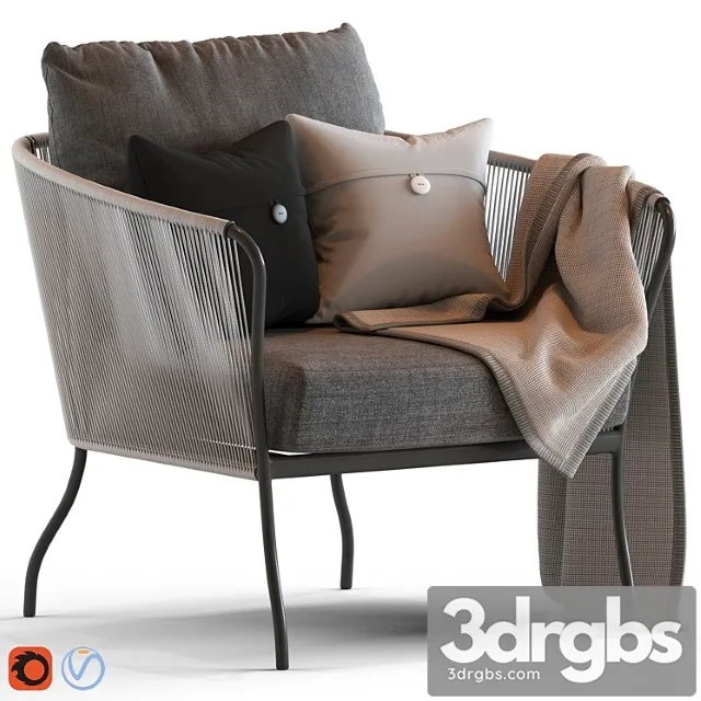 Globewest malaga armchair 3D Model Free