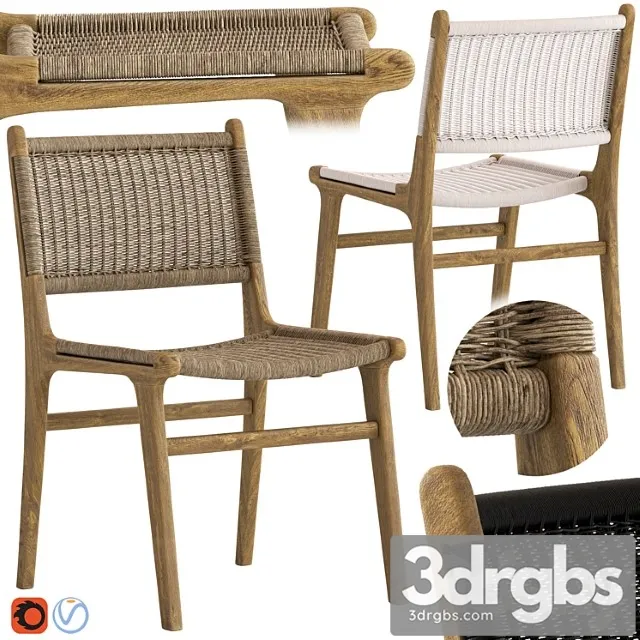 Globewest noosa chair 2 3D Model Free