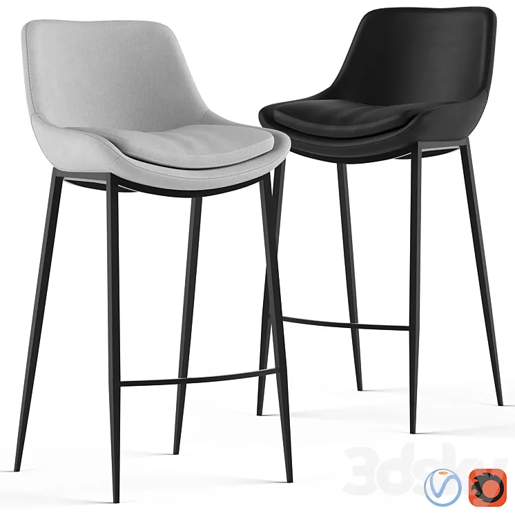 Globewest Pepper Barstool 3D Model