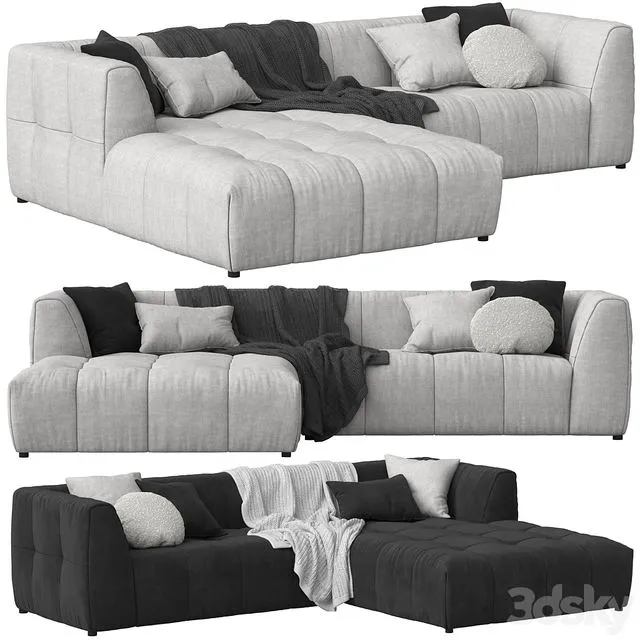 Globewest Sydney Slouch Sofa2 3D Model