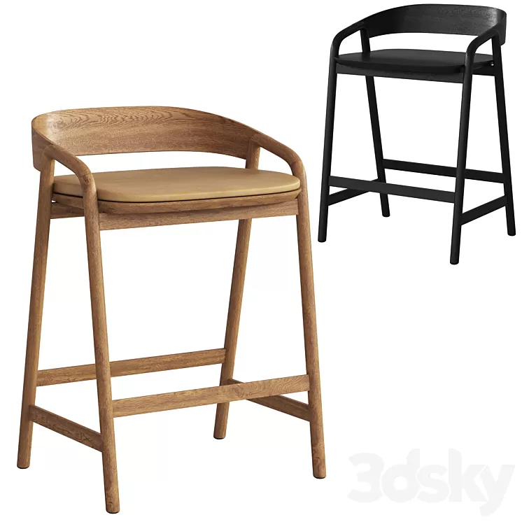 Globewest Tolv Barstool 3D Model Free