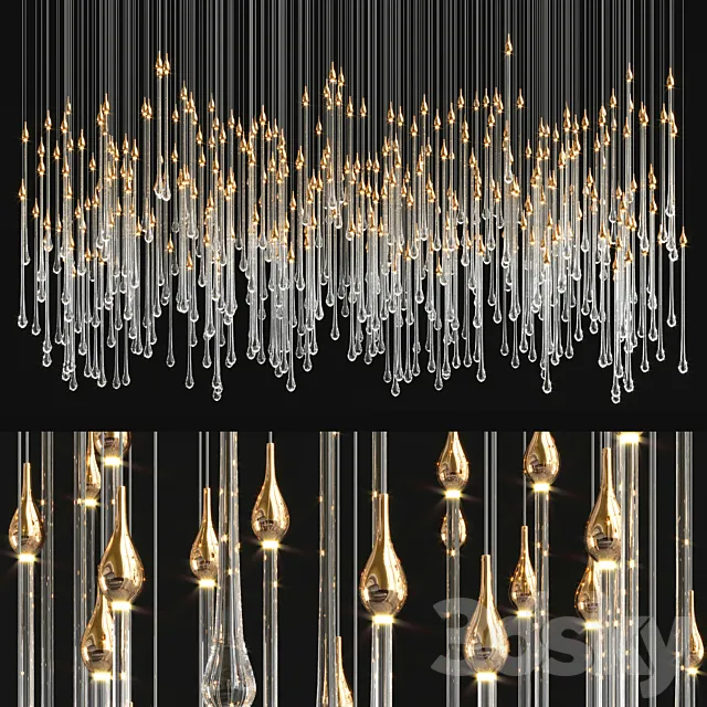 Glockiny tear drop chandelier Free Download