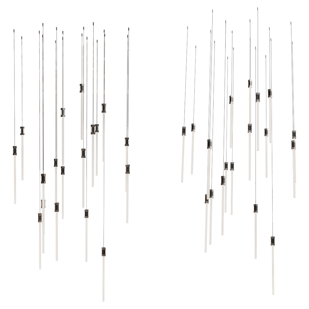 GLODE - Chandelier Acril Cloud 3D Model