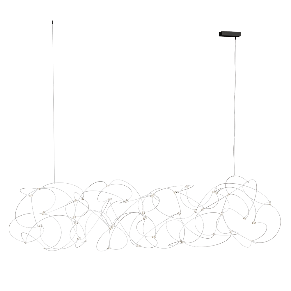 GLODE - Chandelier Cluster Cloud 3D Model