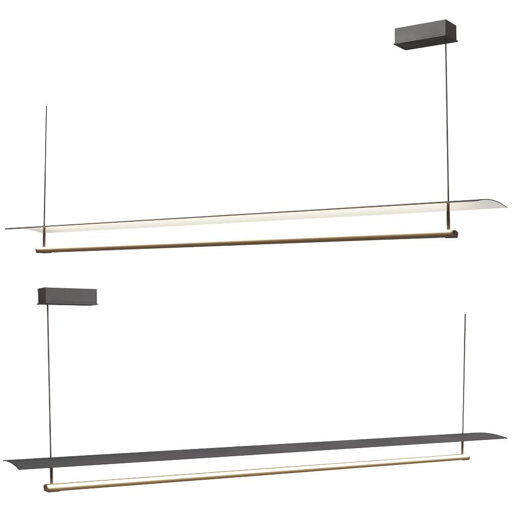 GLODE - Chandelier SimpLumen Shade Two 3D Model