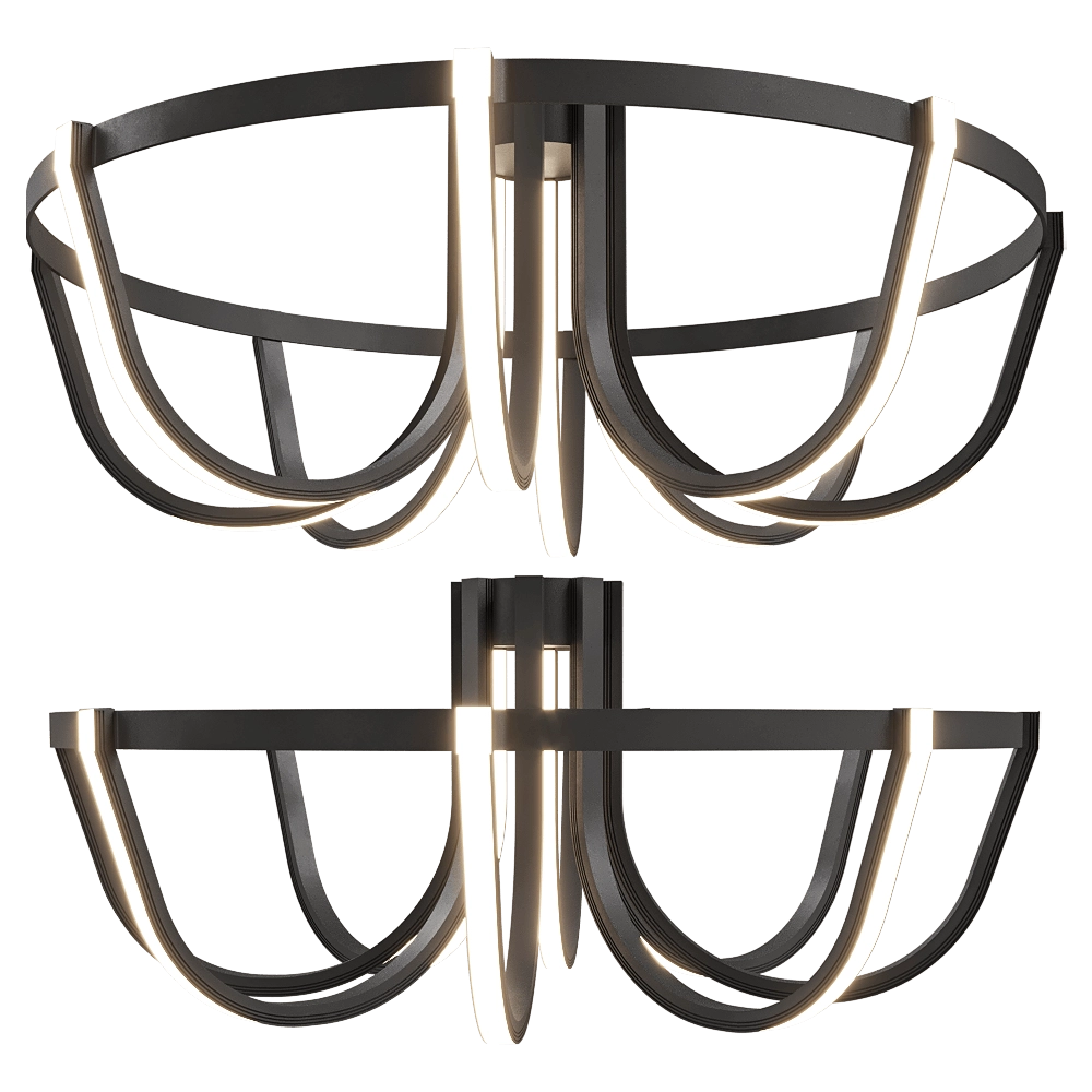 GLODE - Chandelier Visaro 3D Model