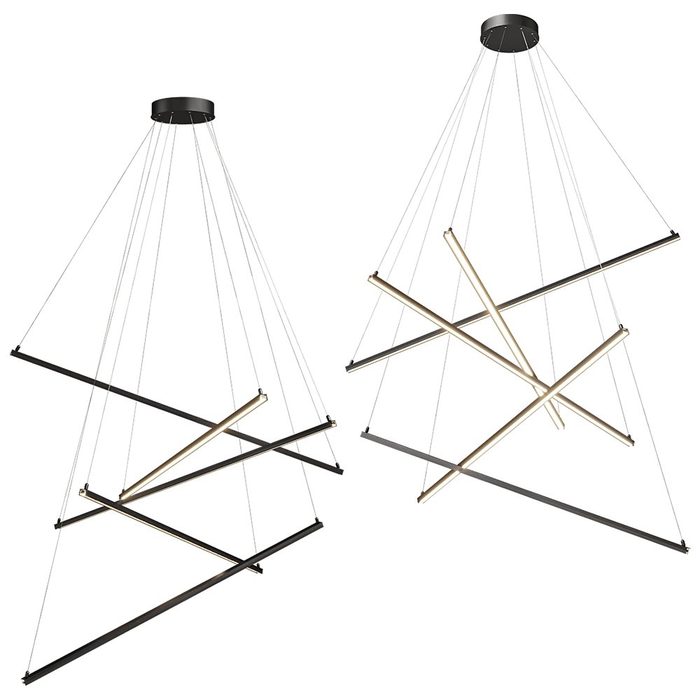 GLODE - Chandelier Zray 3D Model