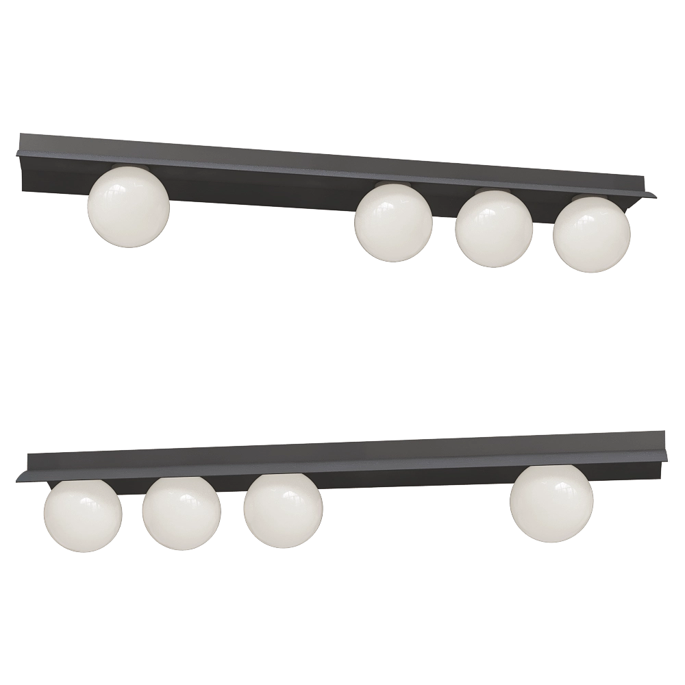 GLODE - Wall/Ceiling lamp Orionix Three 3D Model