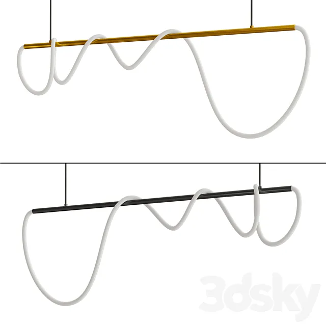 GLORIFY BLACK LONG 3D Model