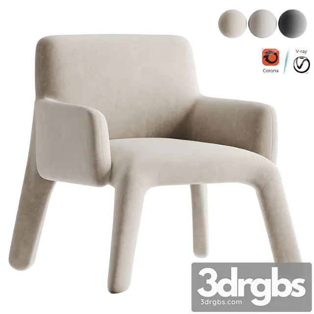 Glove up molteni armchair