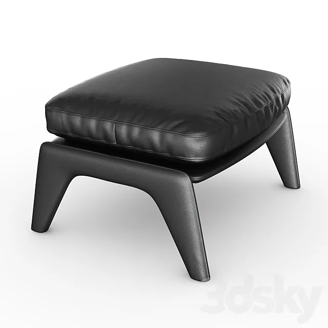 Glover Ottoman Minotti 3DModel