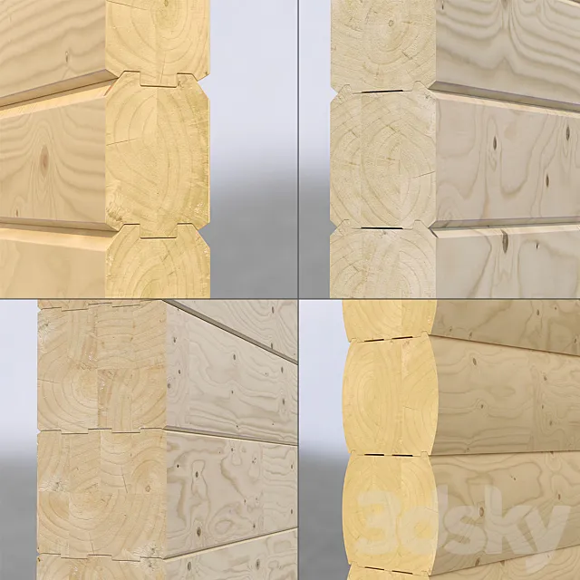 Glued. 12 species of 6 sections. 2 colors 3DModel