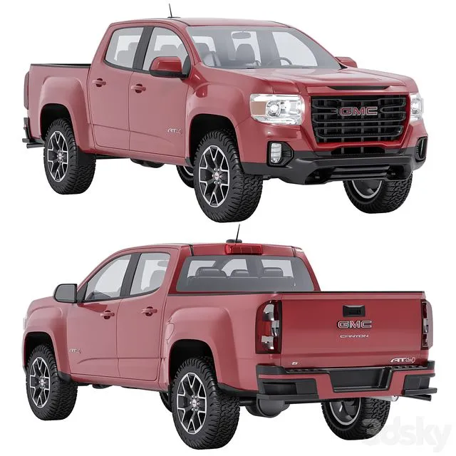GMC Canyon 3D Model