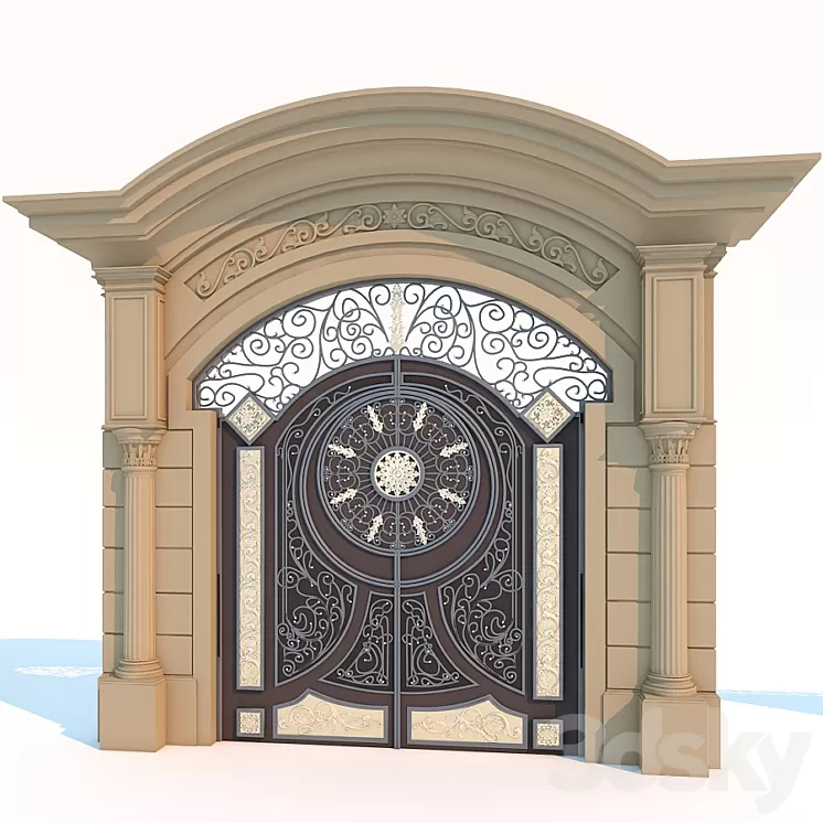 Goal 3D Model