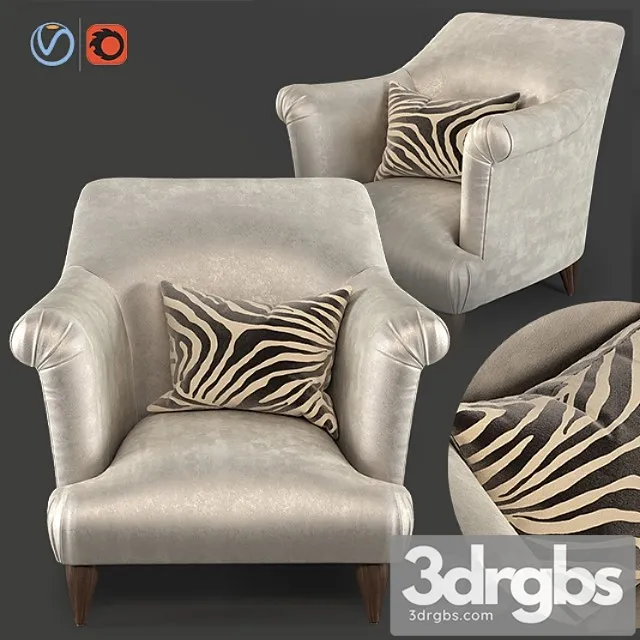 Goddard-armchair As 3D Model Free