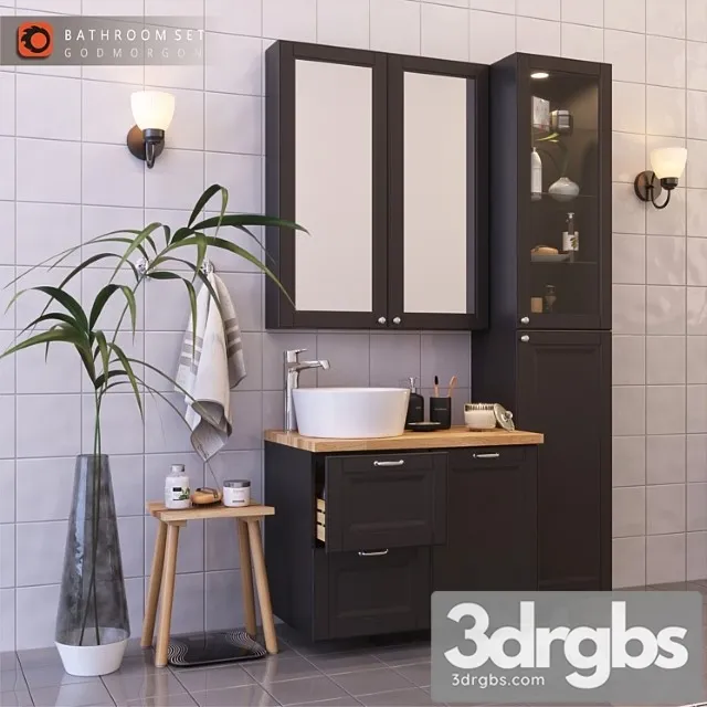 Godmorgon Set 3D Model Free