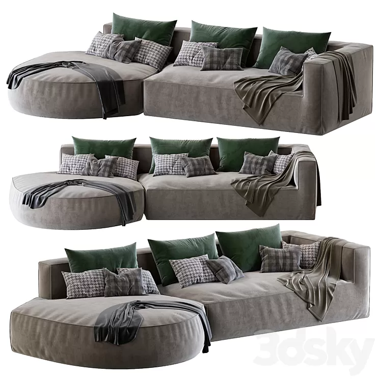 Gogan Sofa 3D Model