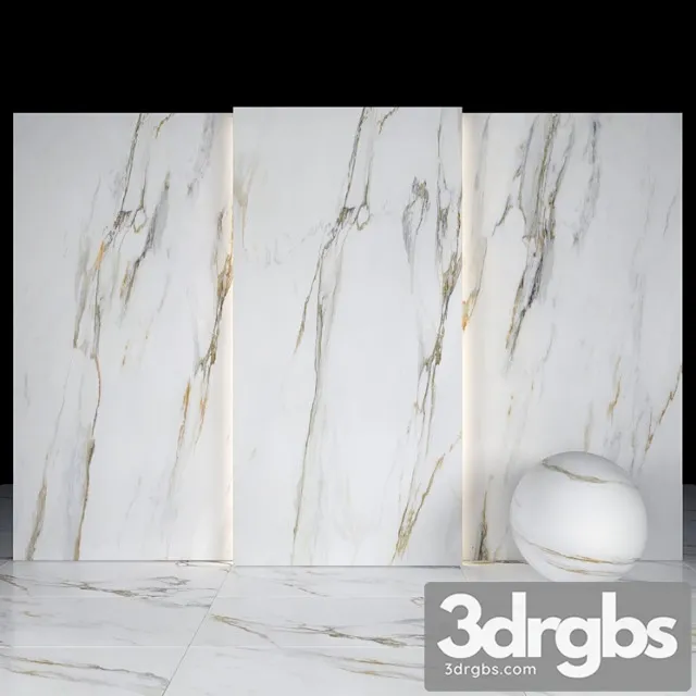 Gold Calacatta 07 1 3D Model Free