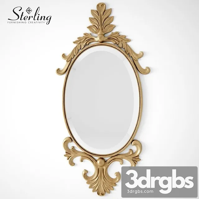 Gold leaf 3D Model Free